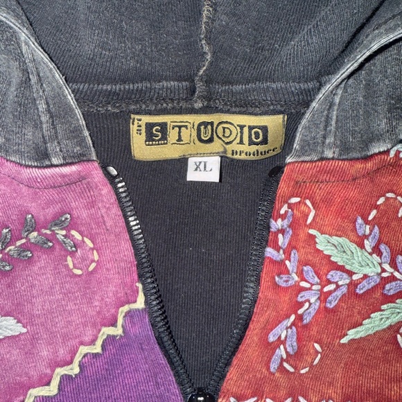 Studio Embroidered Patchwork Jacket - Picture 7 of 9